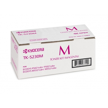 Тонер-картридж Kyocera TK-5230M для P5021cdn/cdw, M5521cdn/cdw (1T02R9BNL0) Тонер-картридж Kyocera TK-5230M для P5021cdn/cdw, M5521cdn/cdw (1T02R9BNL0)